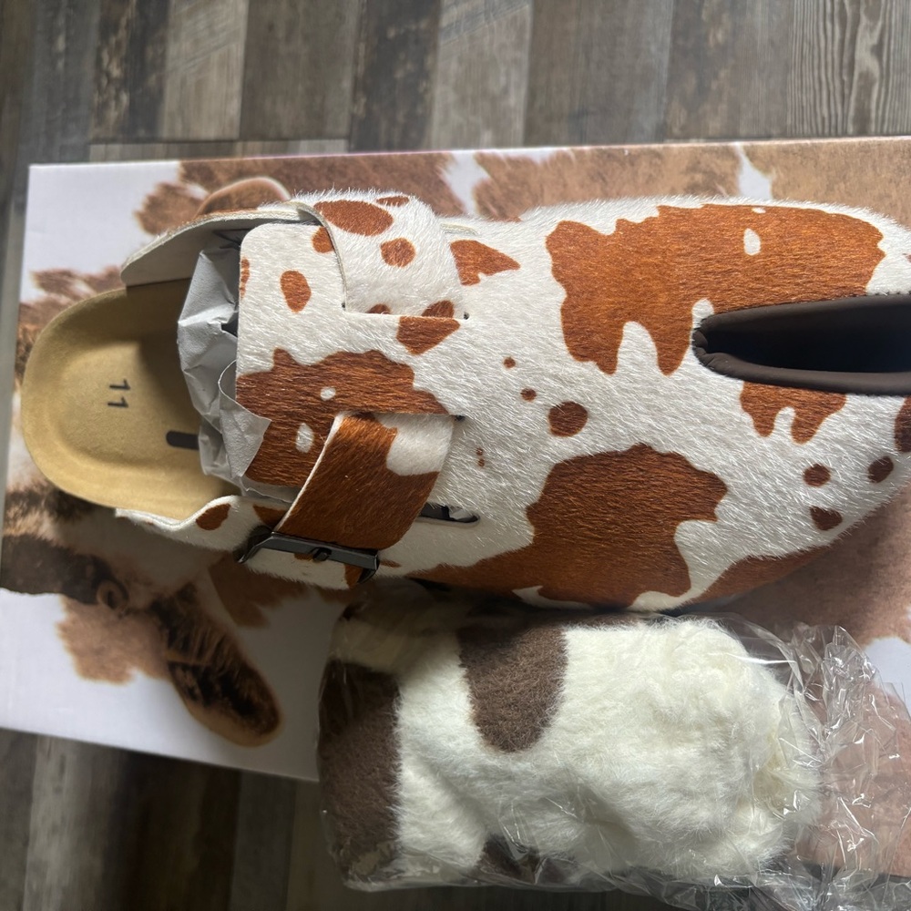 Men's Cowhide Pattern Sandals